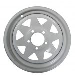 14 inch Galvanised- Powdercoated Sunraiser Wheel | Sales Trailers Sydney