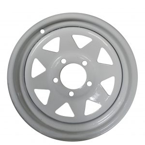 14 inch Galvanised- Powdercoated Sunraiser Wheel-0