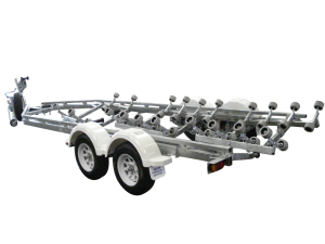 23 - 26ft Breakaway Multi Roller Boat Trailer-393