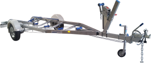 Poly Skid Boat Trailer (Single Axle, V Guide)-0