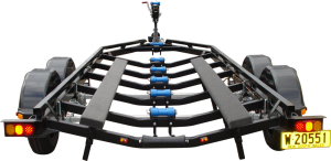 Powdercoated Boat Trailer-0