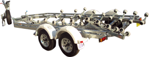 23 - 26ft Breakaway Multi Roller Boat Trailer-341