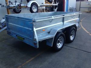 Hydraulic Tipper trailers tandem