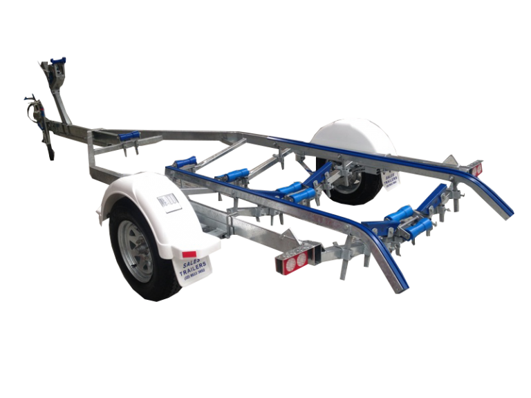 Single Axle Braked Skid Boat Trailer Large Sales Trailers Sydney