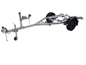 Galvanised Deluxe Jet Ski Trailers Black Skids