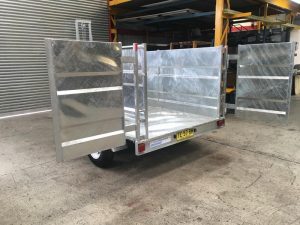 Galvanised Tipper Trailer Barn Doors