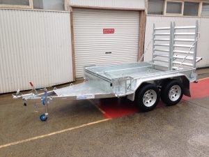 Gal Custom Plant Trailer with ramps