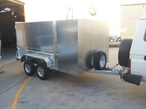 Gal Tipper and Box Trailer