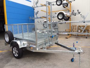 Galvanised Cage Tipper Trailers