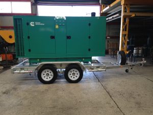 Tandem Axle Generator Trailer