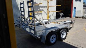 Galvanised Plant Trailers