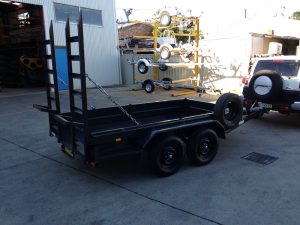 Tandem Painted Plant Trailers